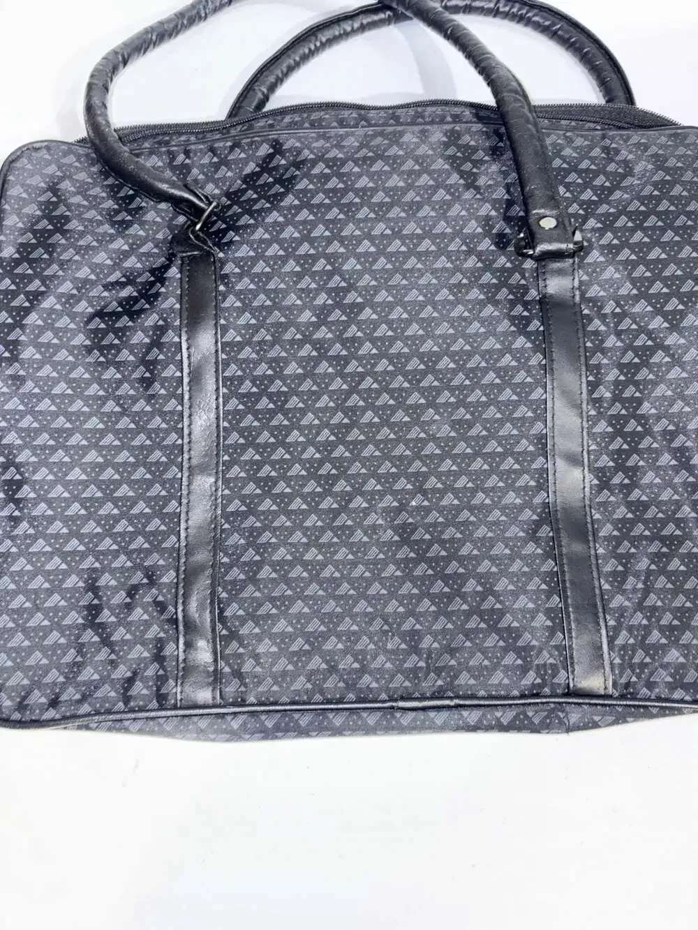 Vintage Gucci Micro GG Diamante Web Stripe Briefcase Handbag